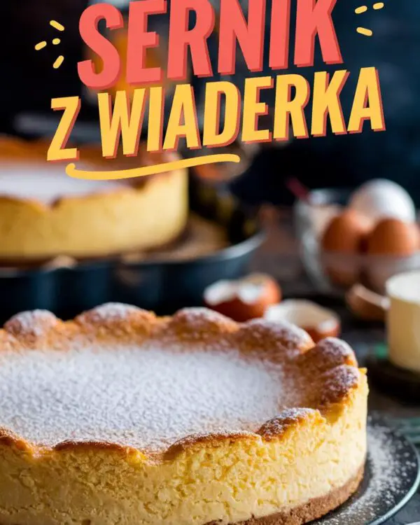 sernik z wiaderka